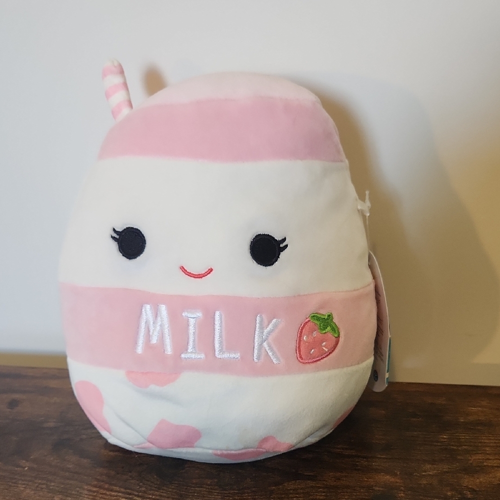 Amelie Strawberry Milk Squishmallow